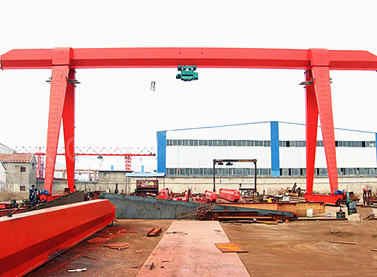 single girder outdoor crane