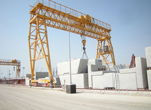 Double girder gantry crane