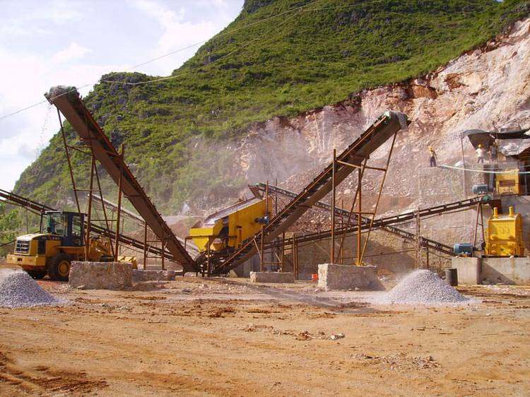 Stationary Stone Crusher Plant