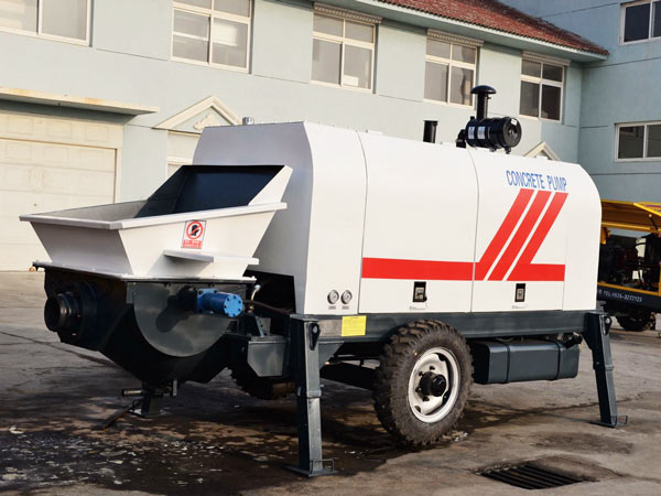 ABT60C diesel concrete trailer pump