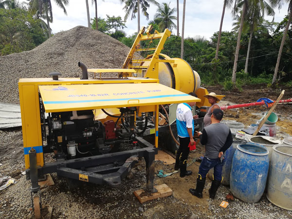 ABJZ40C cement mixer pump in Philippines