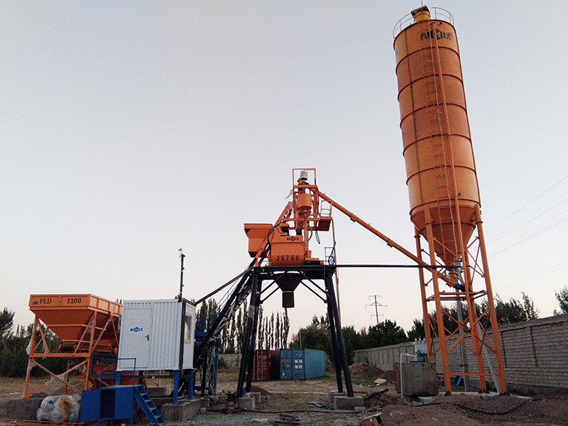 Stationary Concrete Batching Plant