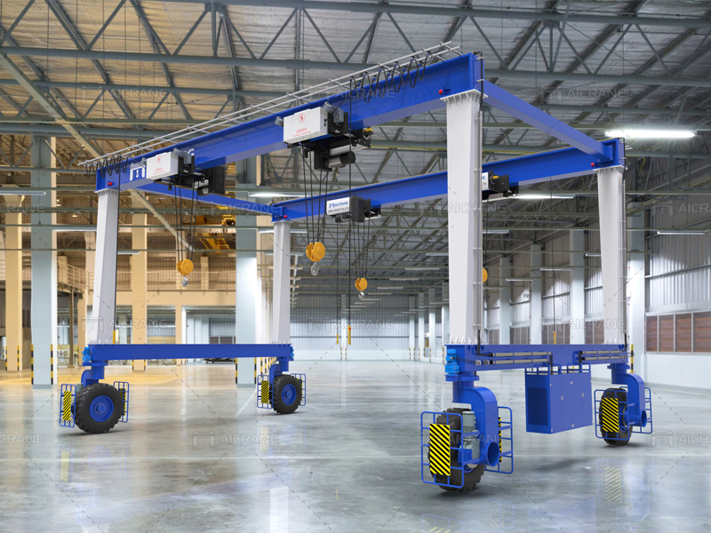 Rubber Tyred Gantry Crane for Sale