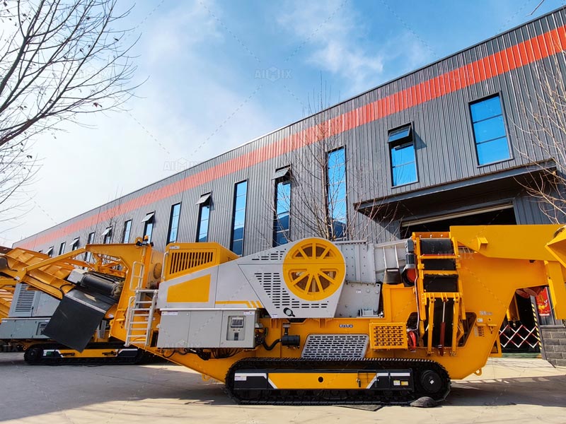 Crawler Type Mobile Jaw Rock Crusher