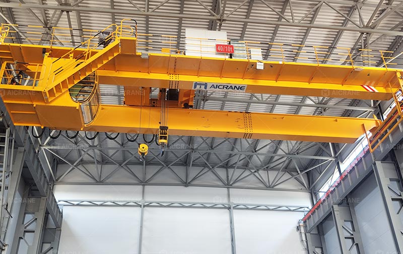 double girder overhead crane 40 ton